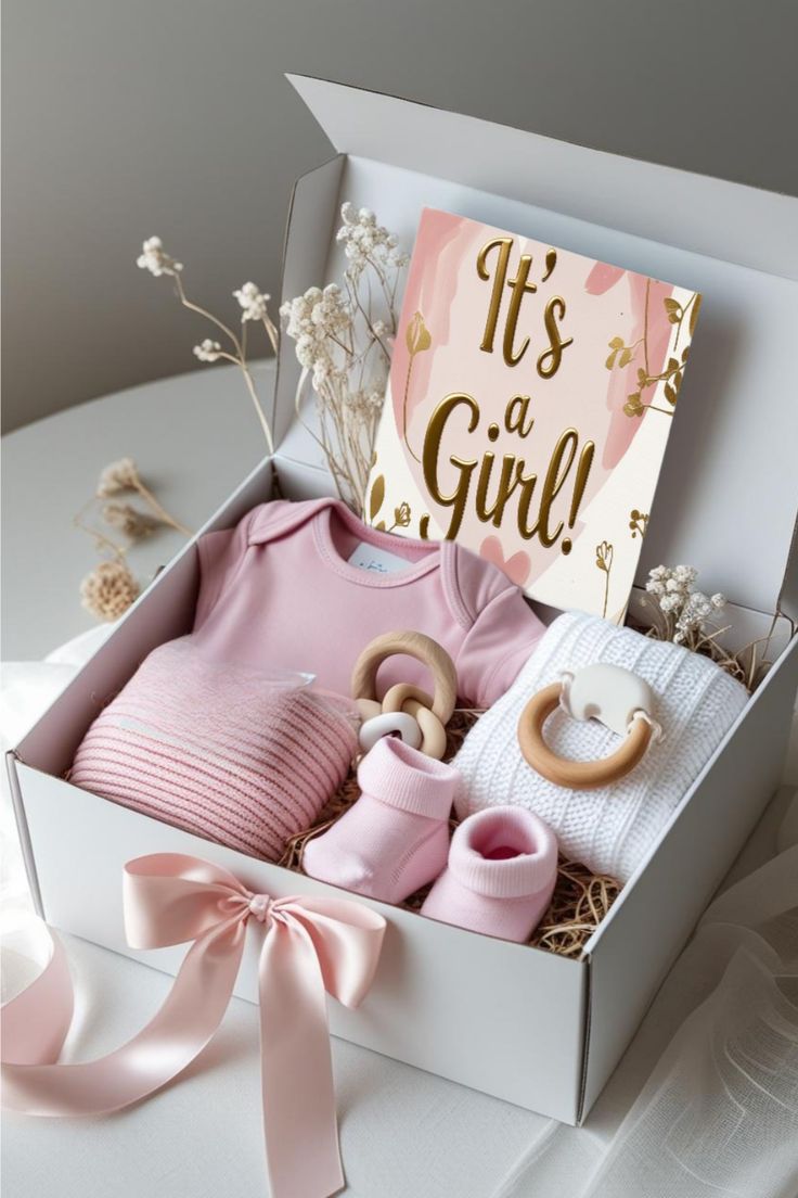 Welcome Girl Baby Hamper